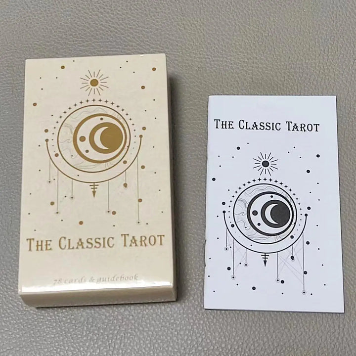 10.3*6cm The Classic Tarot 78 Cards with Guidebook for Beginners